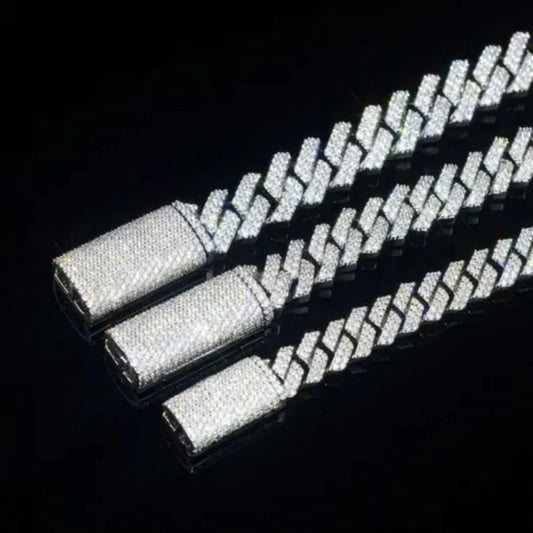 Iced Prong Cuban Chain