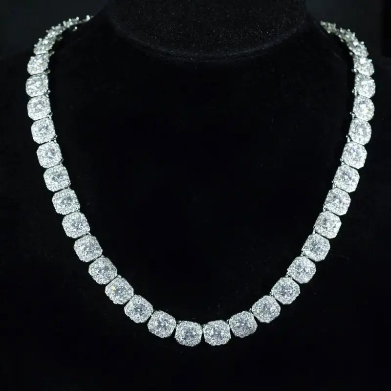 10MM Cluster Tennis Chain