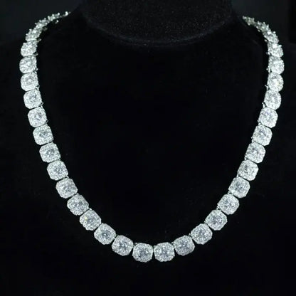 10MM Cluster Tennis Chain