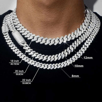 Iced Prong Cuban Chain
